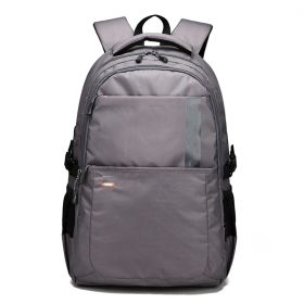 Leisure Large Capacity Student Classbag Backpack (Color: Grey)