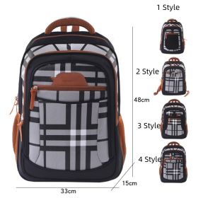 Fashion Trend Men's Backpack Computer Bag (Option: 3 Style)