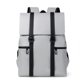 Fashion Business Lightweight Notebook Backpack (Color: Beige)