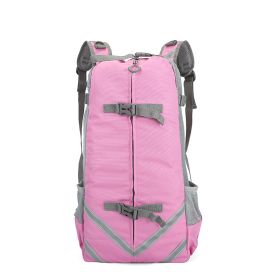 Fashion Go Out Portable Pet Backpack (Option: Pink-M)