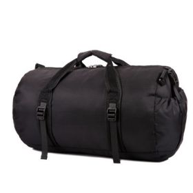 Fashion Outdoor Folding Travel Sports Bag (Color: Black)