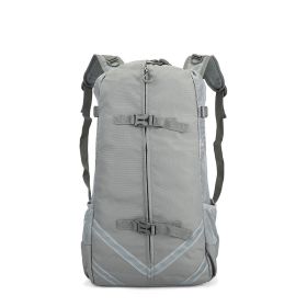 Fashion Go Out Portable Pet Backpack (Option: Grey-M)