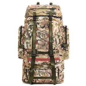 130L Extra Large Outdoor Camping Rescue Luggage Quilt Backpack (Option: CP Camouflage-130L)