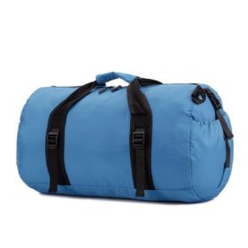 Fashion Outdoor Folding Travel Sports Bag (Color: Blue)