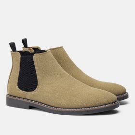 Men's Fashion Retro Cowhide Boots (Option: Style5318-41)